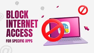 ✔️ Block Program From Accessing internet in Windows 11 amp 10 Blocking internet [upl. by Vassar]