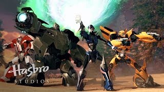 Transformers Prime  Epic Trailer  Transformers Official [upl. by Jonis]