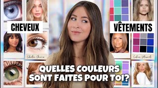 Conseils  Quelles COULEURS de CHEVEUX amp VÊTEMENTS sont faites pour toi [upl. by Atteirneh]