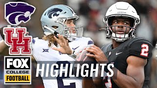 No 17 Kansas State Wildcats vs Houston Cougars Highlights  FOX College Football [upl. by Georgeanna]