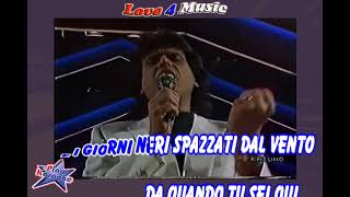 Toto Cutugno  Emozioni Karaoke [upl. by Ydde643]