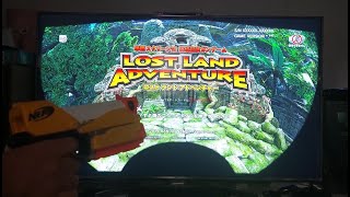 Lost Land Adventure Arcade PC Teknoparrot Wiimote and Weapon Nerf [upl. by Marigold]