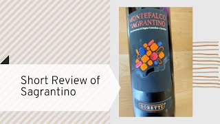 Montefalco Sagrantino [upl. by Elly]