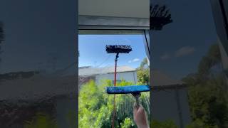 BEST WINDOW CLEANING TECHNIQUE windowcleaning asmrtriggers windows tesla [upl. by Suravat74]