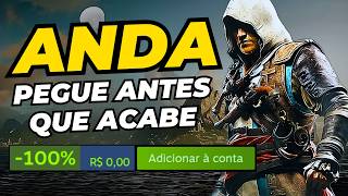 OPA 4 jogos pagos DE GRAÇA ofertas da CAPCOM GTA Assassins Creed Far Cry e Gratuidades Steam [upl. by Annasiul759]