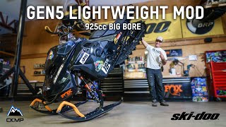 I Built a 925cc Big Bore Skidoo Thats INSANELY LIGHTWEIGHT [upl. by Norford]