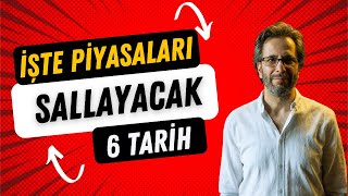 İŞTE PİYASALARI SALLAYACAK 6 TARİH [upl. by Akeenat965]