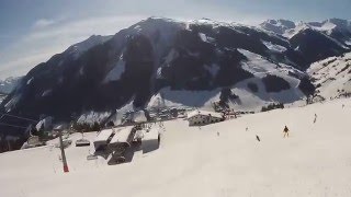 Saalbach Hinterglemm Piste33 Bachabfahrt [upl. by Eleynad]