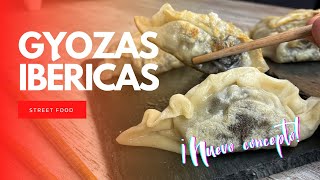 Como hacer Gyozas Ibéricas caseras  Street Food [upl. by Upton]