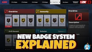 NEW NBA 2K24 BADGE SYSTEM EXPLAINED [upl. by Nalyd]