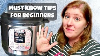 5 Must Know Instant Pot Tips For Beginners [upl. by Cid]