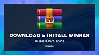 How To Download and Install WinRAR On Windows 1011  Tutorial [upl. by Sitof]