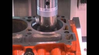 Arrington Peformance CNC Engine Block Decking amp Cylinder Boring [upl. by Nylirehs]