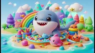 quotBaby Shark Learns Colors  Fun Educational Song for Kidsquot [upl. by Alliw]