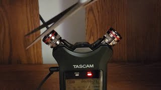 Tascam ASMR Mic Test Brush Scissors Loofah amp More 🎙️✨ [upl. by Eikkin585]