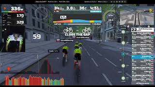 TTT WTRL Zwift Racing League  Stage 4 B Greater London 8 01102024 [upl. by Yreva]