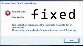 How to Fix Microsoft Visual C Runtime on Windows 1011 [upl. by Noreht]