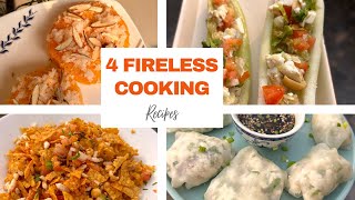 4 Fireless Cooking Recipes  No Gas No Problem अब फायरलेस कुकिंग प्रतियोगिता आसान है [upl. by Llecrep178]