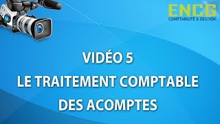 COURS COMPTABILITEles Acomptes Ecole ENCG Formation5 [upl. by Bean]