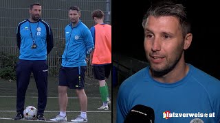 quotWas ist schon leicht im Lebenquot  Günther Svarc neuer Trainer bei Hellas Kagran [upl. by Raamaj]