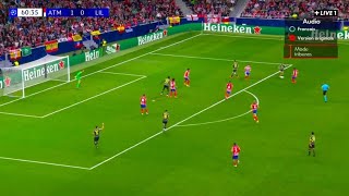 Edon Zhegrova Amazing Goal Atletico Madrid vs Lille 13 Highlights and All Goals [upl. by Susanne530]