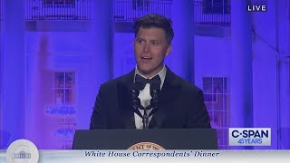 Colin Jost complete remarks at 2024 White House Correspondents Dinner CSPAN [upl. by Fleece]