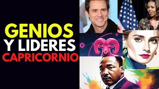 🔥LIDERES Mundiales Del Signo CAPRICORNIO🔥quotPERSONAS INFLUYENTES EN EL MUNDO QUE SON CAPRICORNIOquot [upl. by Mushro]