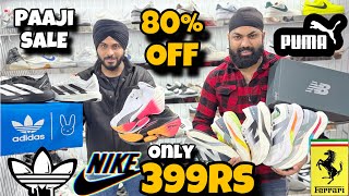 Shoe Dope Nike 499Rs JordanAdidas 7a Copy First Copy AirforceTravis Scott Delhi Wholesale [upl. by Wrennie]