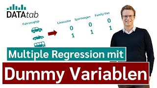 Dummy Variablen bei der Regressionsanalyse [upl. by Tnilk]