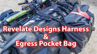 Revelate Designs Harness amp Egress Pocket Bag Bikepacking COMBO REVIEW [upl. by Amathist]