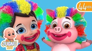 Chubby Cheeks Dimple chin poem  Baby songs  Jugnu kids Nursery Rhymes amp kids songs [upl. by Ensign]