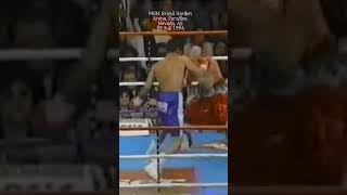 DE LA HOYA VS PAEZ Paez Mengerang Kesakitan Ronde 2 shortsfeed boxinghistory tinju [upl. by Rie]