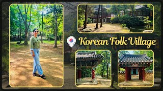 KOREAN FOLK VILLAGE 🇰🇷🌸 [upl. by Guinevere394]