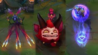 Odyssey Halloween and Hextech Skins  PBE Preview [upl. by Junji]