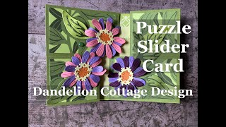 How To Make The Puzzle Slider Card [upl. by Dougy81]