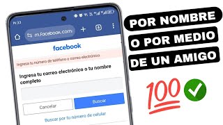 Como RECUPERAR mi CUENTA de FACEBOOK 2024 SIN CONTRASEÑA CORREO o TELÉFONO [upl. by Nylirrej]