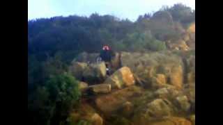 Pozo Stairsteps the hard way  CRF150 Turbo [upl. by Noicnecsa]