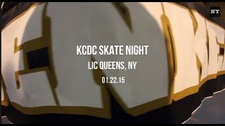 Video Recap  KCDC Skate Night 1222015 [upl. by Nnylecyoj]