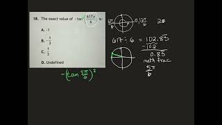 Math 30–1 Trig ratios and exact value [upl. by Iur]