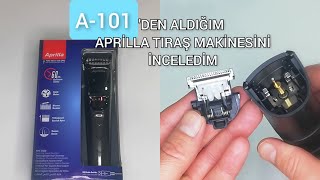 APRİLLA TRAŞ MAKİNESİ İNCELEMESİ A101DEN ALDIM [upl. by Ignatia]