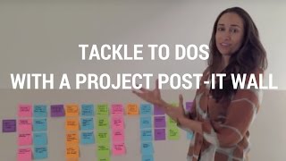 Tackle To Dos With a Project PostIt Wall  Kacy Paide Professional Organizer DCMDVA [upl. by Stout]