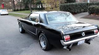 Mustang 1965 V8 289  perfect exhaust sound [upl. by Adirf]