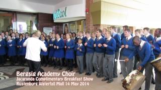 Bergsig Academy performed at The Complimentary Breakfast Waterfall Mall in Rustenburg [upl. by Page]