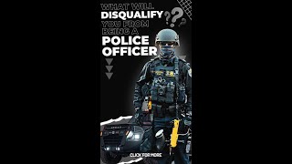 How To Become A Police Officer Police Checks amp What Will Disqualify You From Being A Police Officer [upl. by Eadrahs]