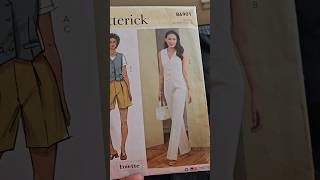 Vest  Waistcoat  Butterick 6801 [upl. by Keifer601]