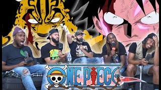 LUFFY VS LUCCI FINAL ROUND One Piece Ep 307309 Reaction [upl. by Ardin]