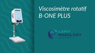 Viscosimètre rotatif BONE PLUS LAMY RHEOLOGY® [upl. by Nehepts]