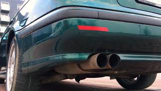 BMW e39 520i sound [upl. by Hamner]