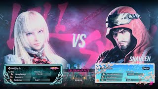 Tekken 8 AGG  Justin Interregnum VS AAE  Lunalicious Lili VS Shaheen FT5 [upl. by Marx261]