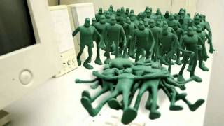 Claymation at its best  Matrix fight scene [upl. by Hunfredo]